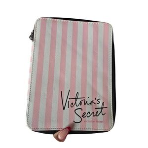 Victoria's Secret Pink Striped Women's Travel Box Bag